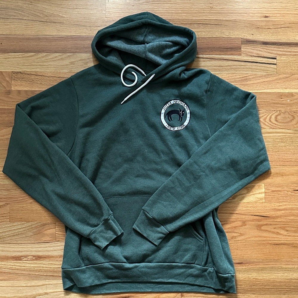 Jutta Neumann Green Hoodie